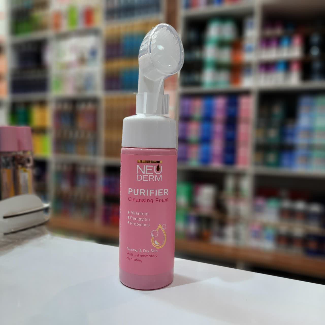 فوم شستشوی صورت پوست نرمال و خشک 150ML برند نئودرم