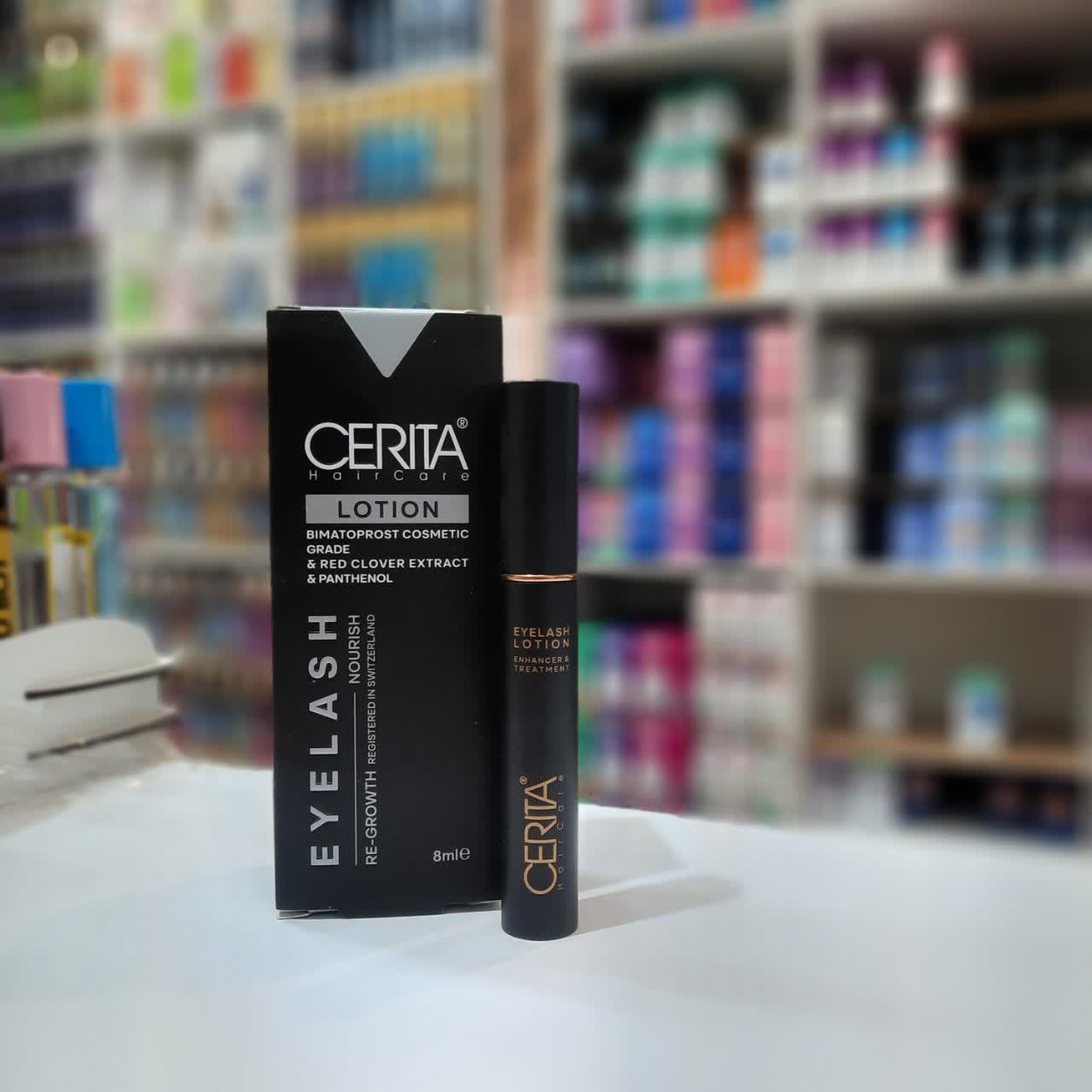 سرم تقویت مژه سریتا مدل Eyelash Lotion حجم 8 میلی لیتر